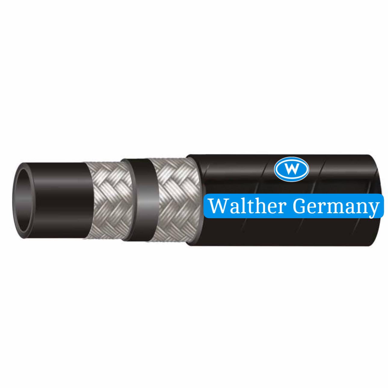 SAE100 R16 KOMPAKT TEL ÖRGÜLÜ HİDROLİK HORTUM WALTHER GERMANY